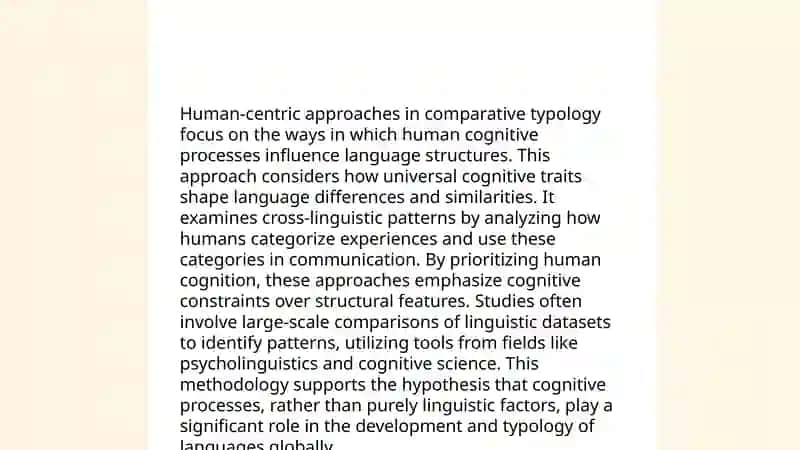 Interrelation of comparative typology with anthropocentric trends of linguistics. Typology in modern trends of linguistics 3