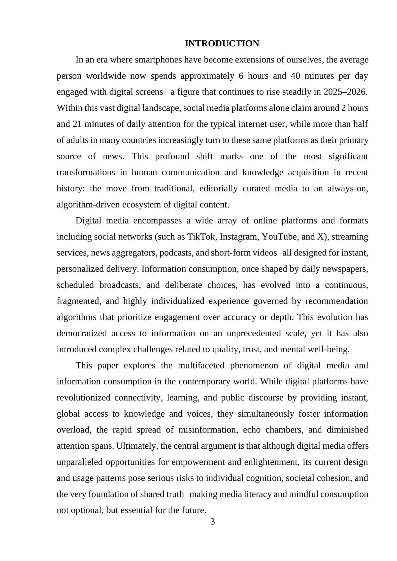 Digital Media and Information Consumption | Raqamli media va axborot iste'moli 3