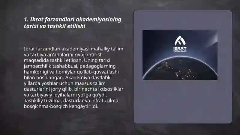 Ibrat farzandlari akademiyasi 3