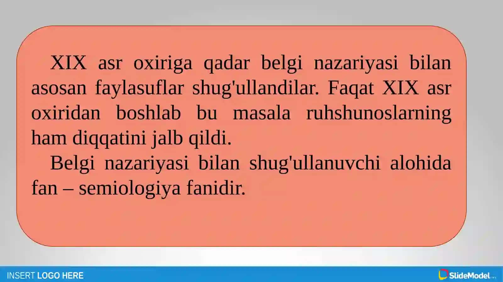TIL - belgilar sistemasi 3
