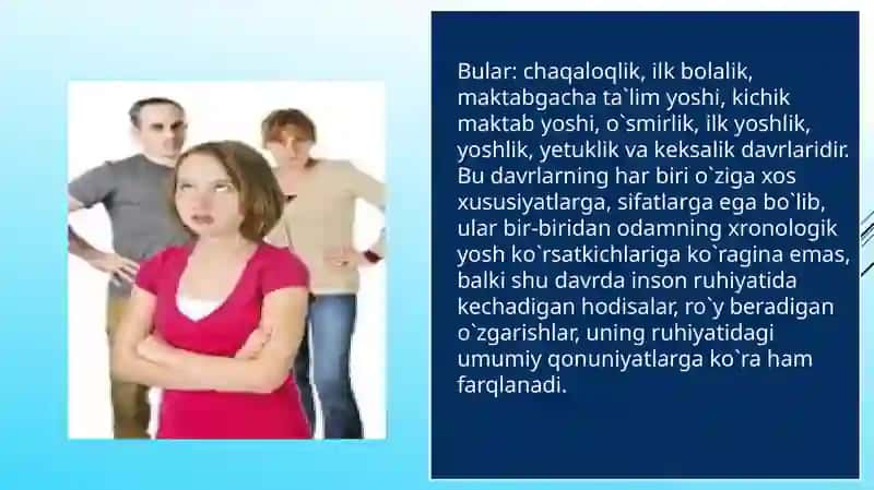 OʻSMIRLIKDAVRIDA PSIXIK RIVOJLANISH 3