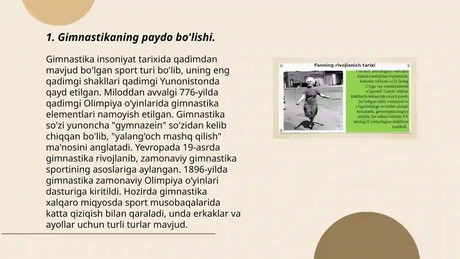 Gimnastika tarixi va rivojlanish bosgichlari 3