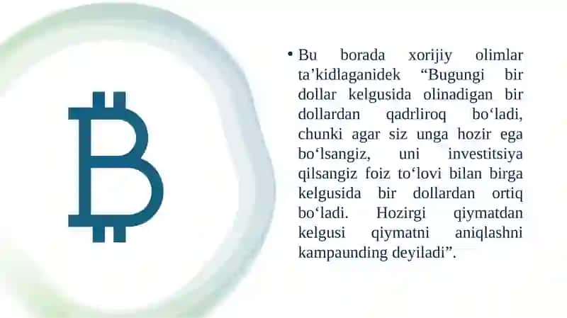 Moliyaviy menedjmentning matematika asoslari 3