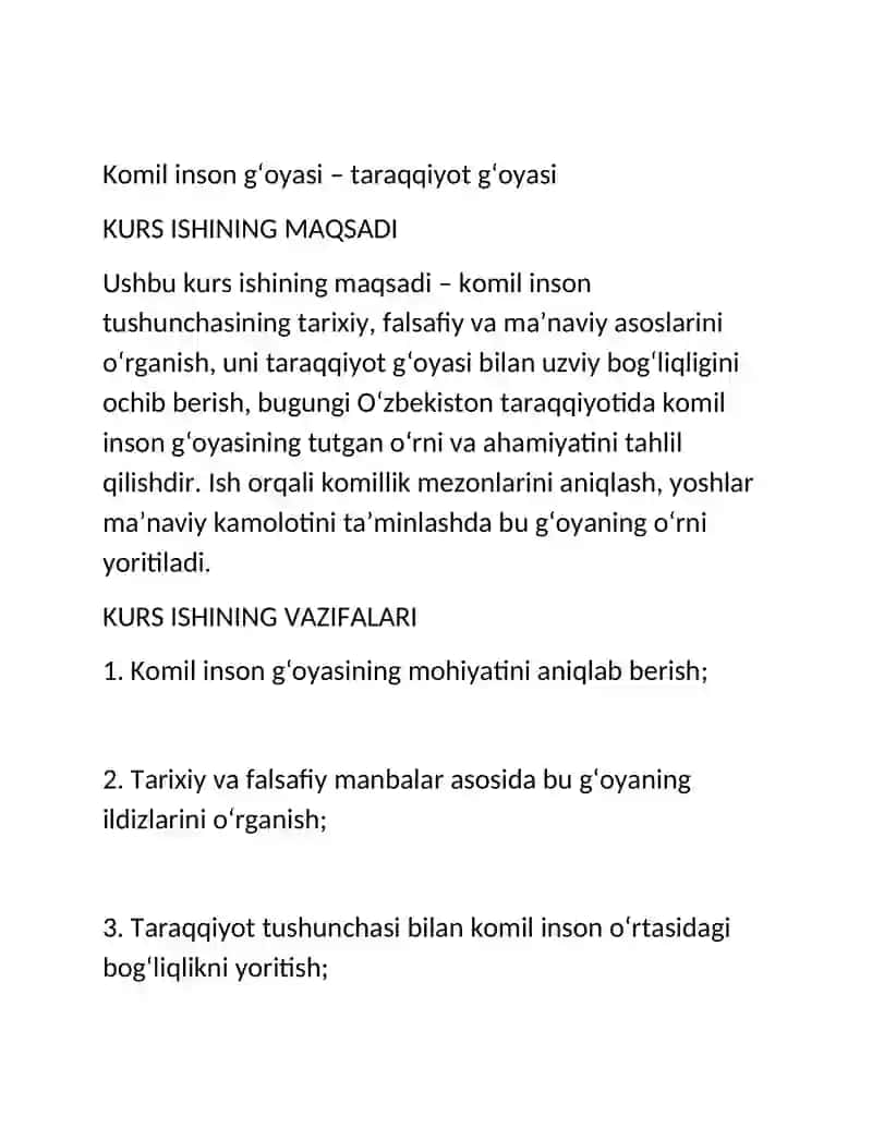 Komil inson goyasi taraqqiyot goyasi 3
