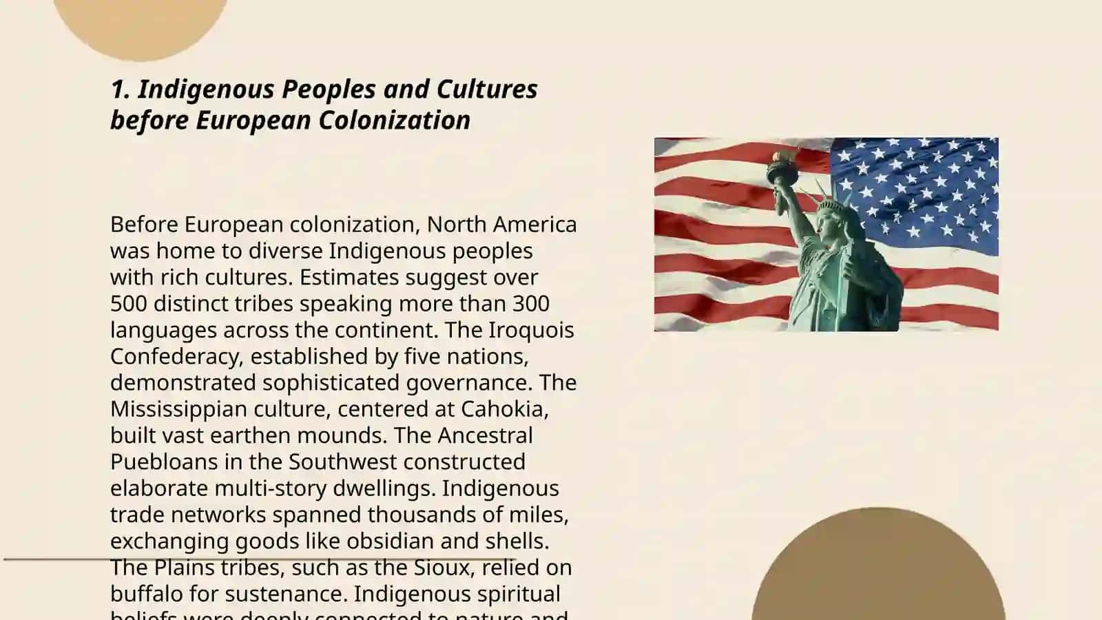 The history of the USA 3