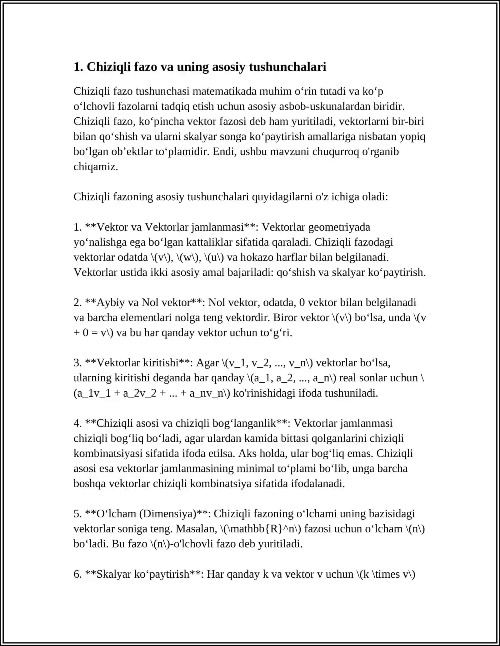 CHIZIQLI FAZO 3