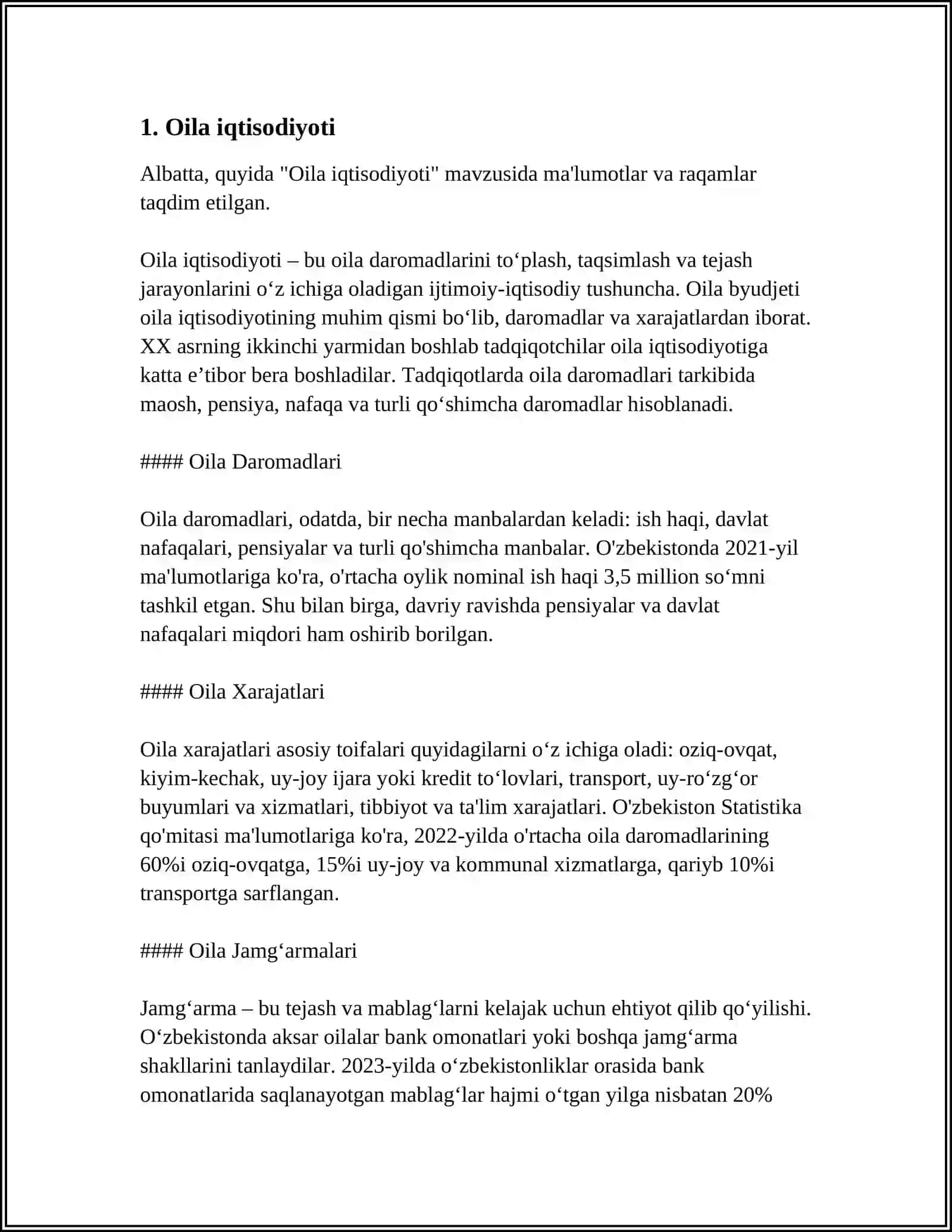 Oila iqtisodiyoti 3