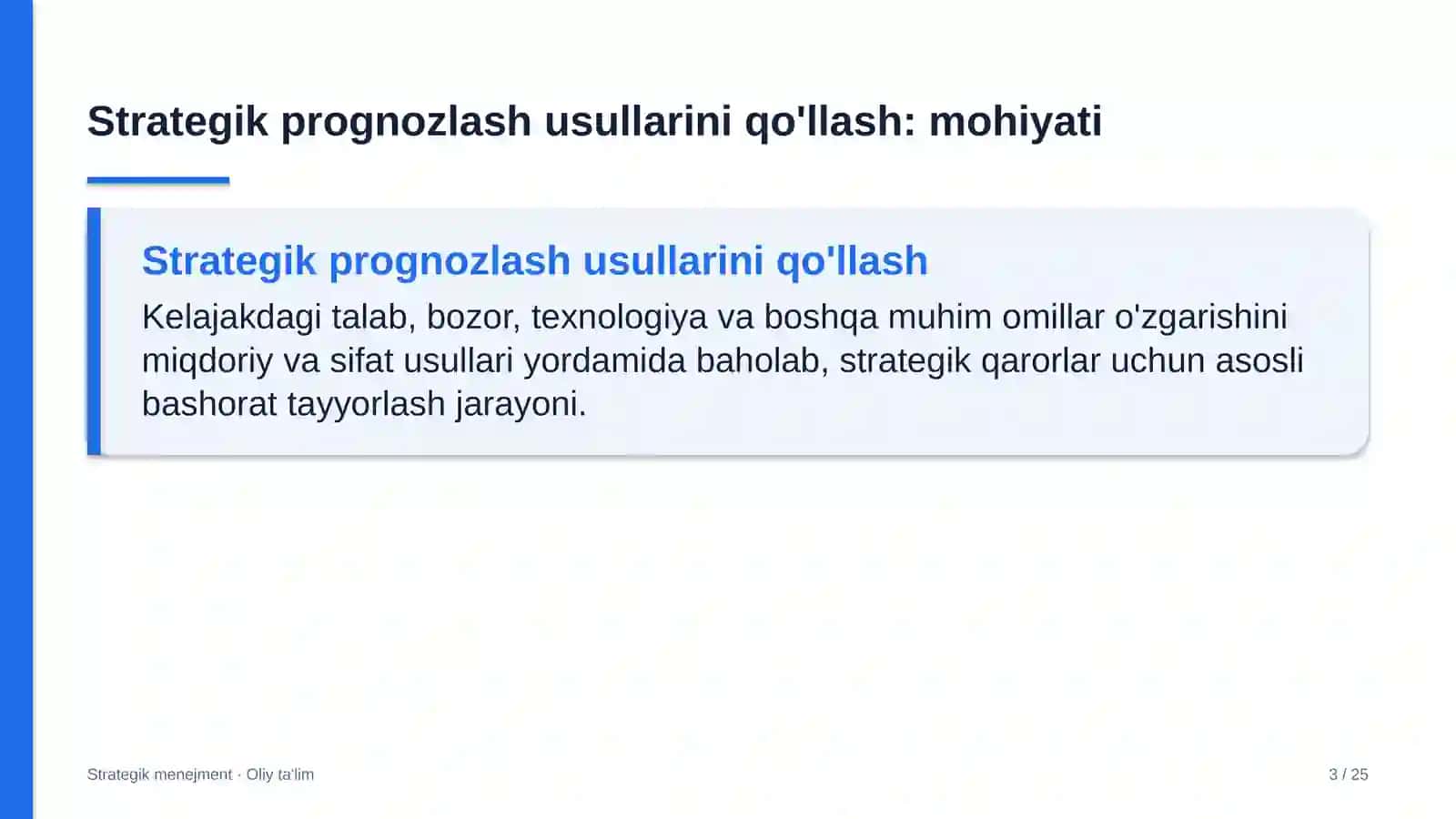 gid ekskursovodlik xizmatida strategik prognozlash usullarini qo'llash 4678 3