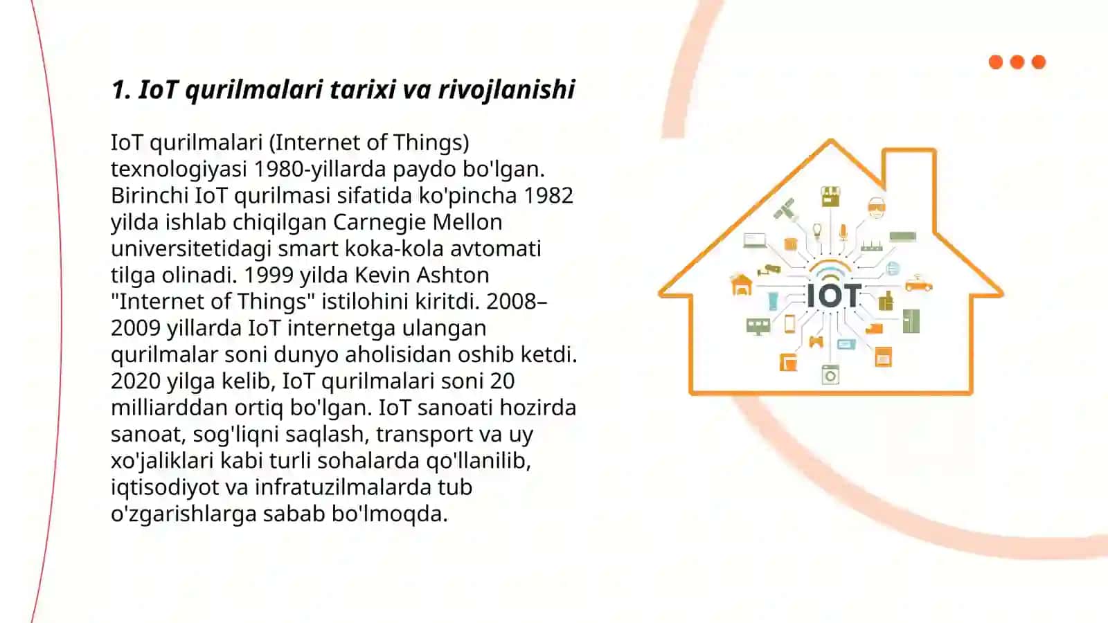 IoT (Internet of Things) qurilmalari va ularning arxitekturasi 3
