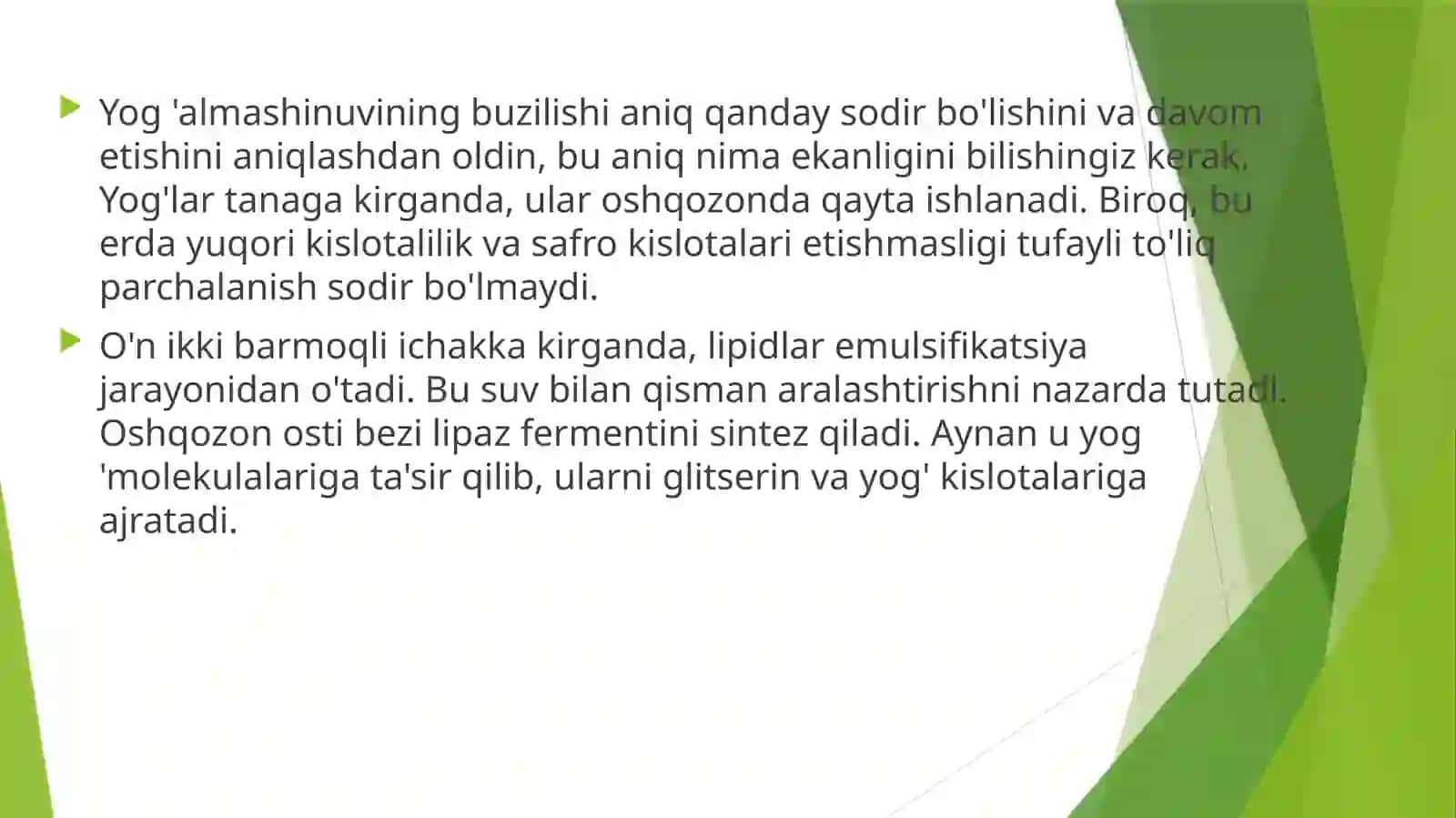 Yog’lar almashinuvining irsiy buzulishlari 3