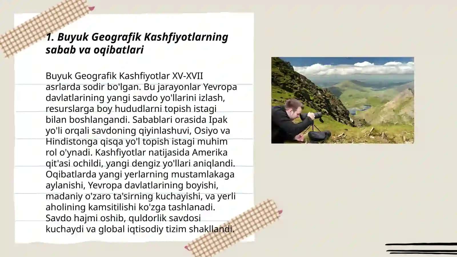 Buyuk Geografik kashfiyotlar 3