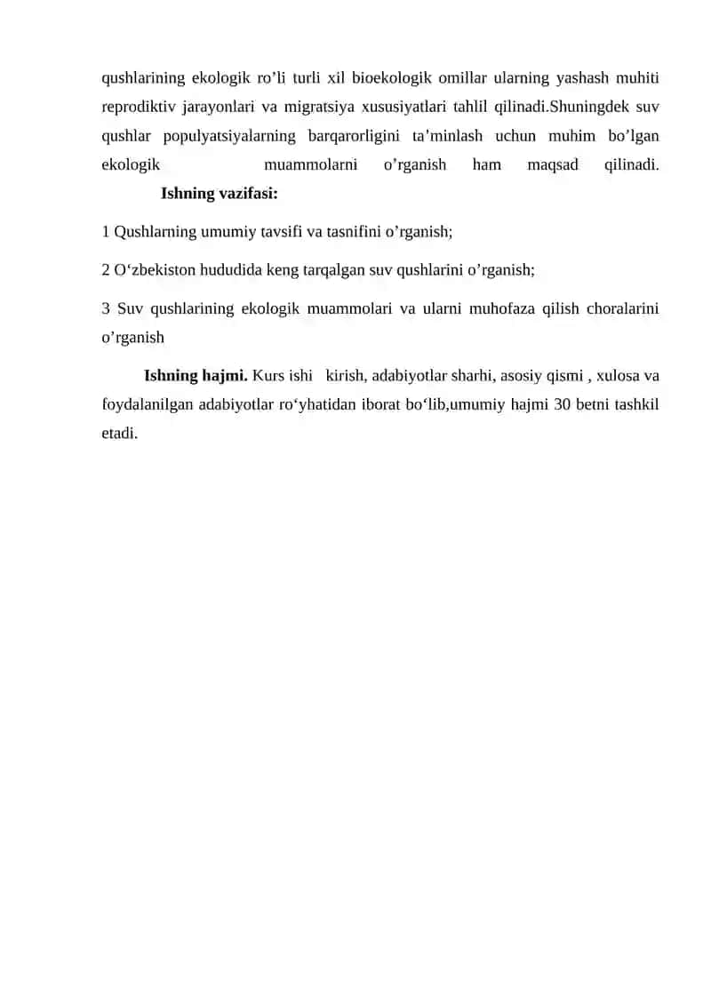 Suv qushlari ekologiyasi 3