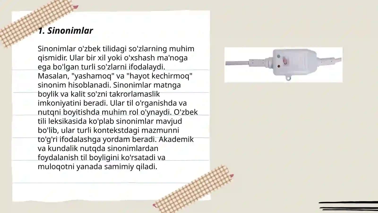 Semalarning ma'no xususiyatiga ko'ra turlari 3