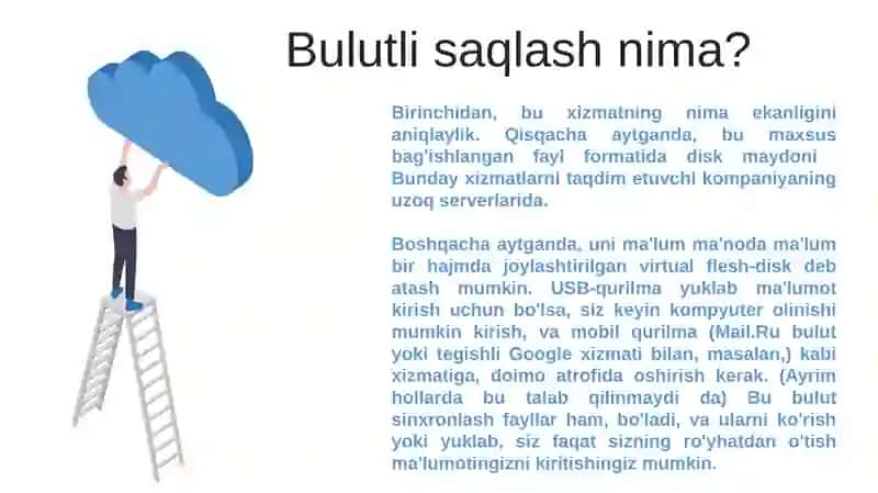 Internetda bulutli texnologiyalar bilan ishlash 3