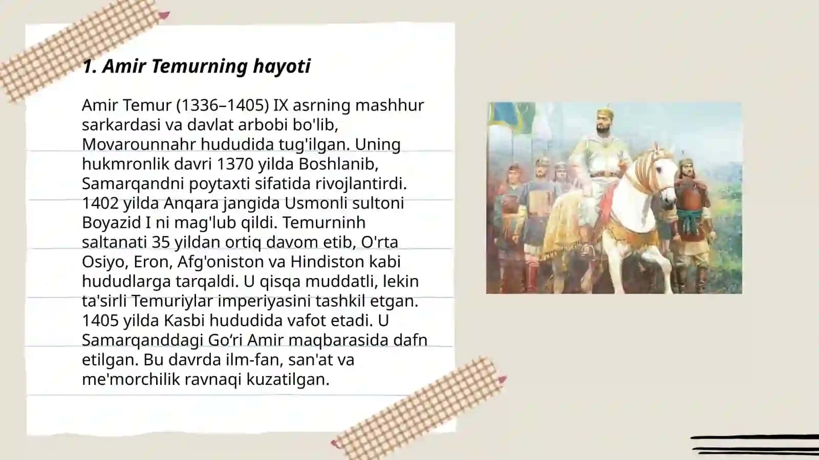 Amur Temur buyuk davlat arbobi 3