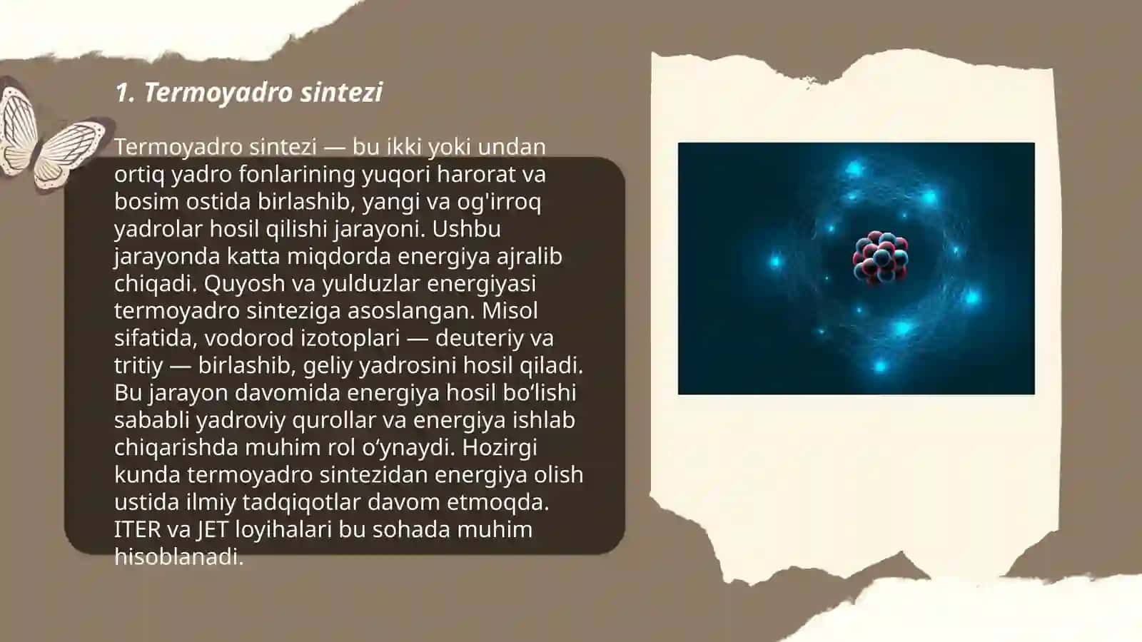 Termoyadro kimyosi 3