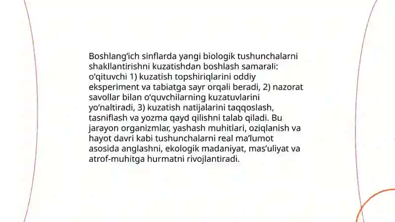 Boshlangʻich taʼlim tabiiy fanlari darslarida kuzatish 3