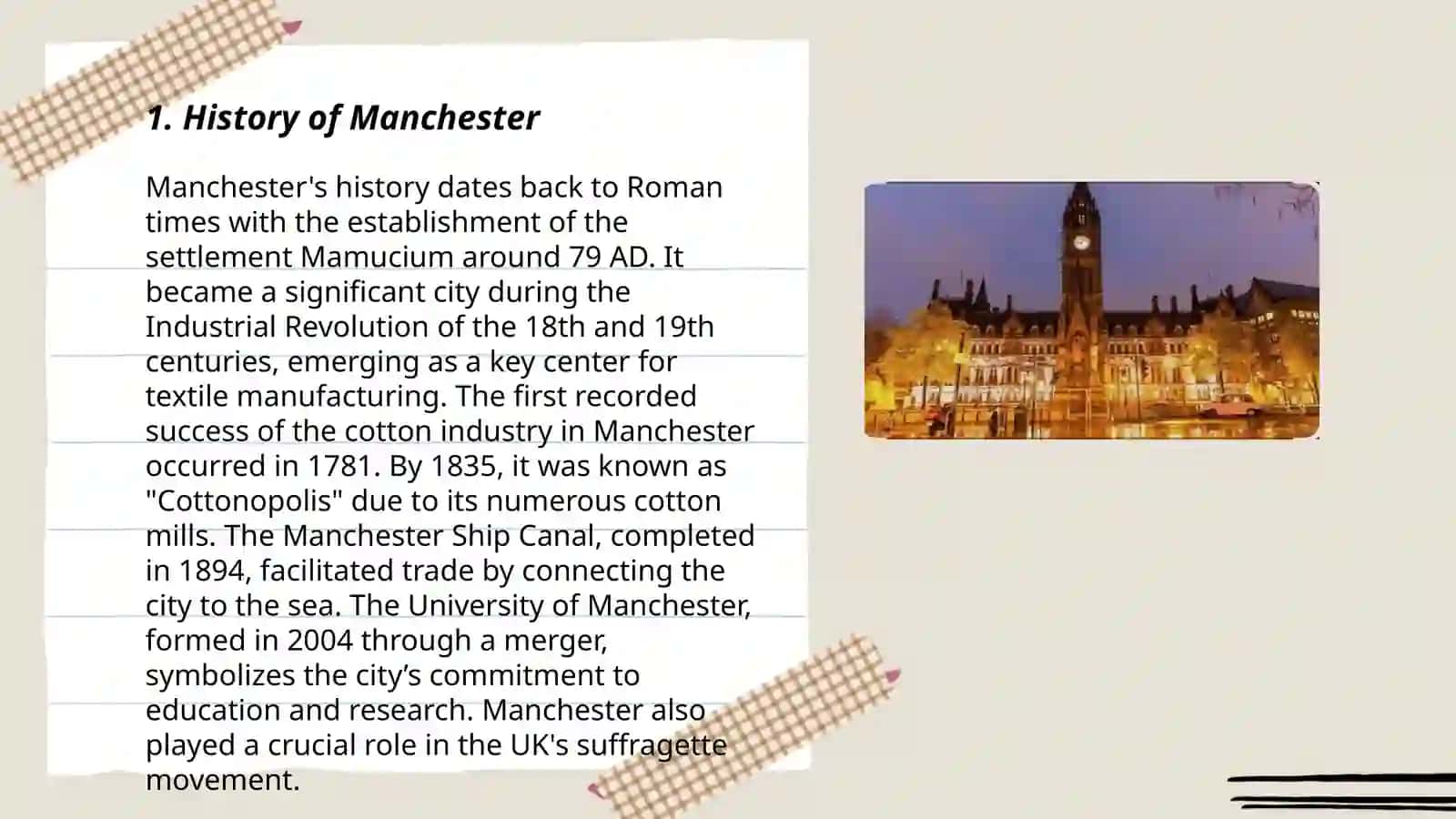 Manchester History 3