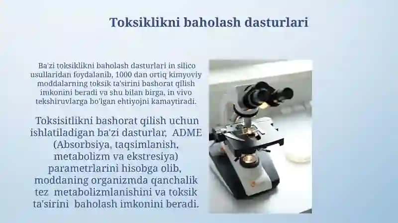 Dori vositalarining olishning bioinformatik vositalari 3