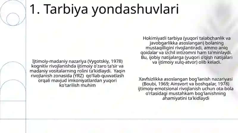 Pedagogik jarayonda tarbiyaning mohiyati 3