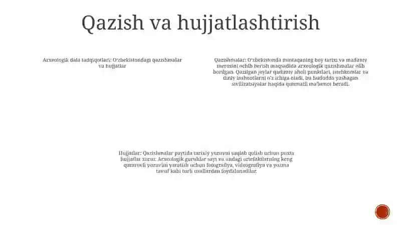 O’Zbekistonda Arxeologik Dala Tadqiqotlari 3