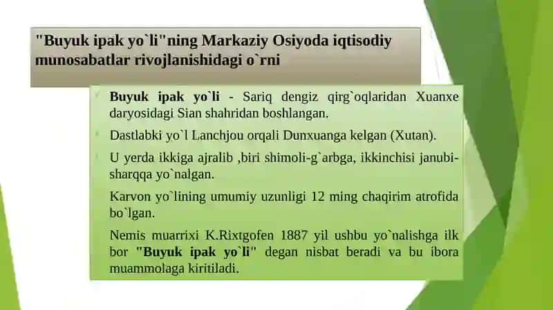 Buyuk ipak yo`li 3