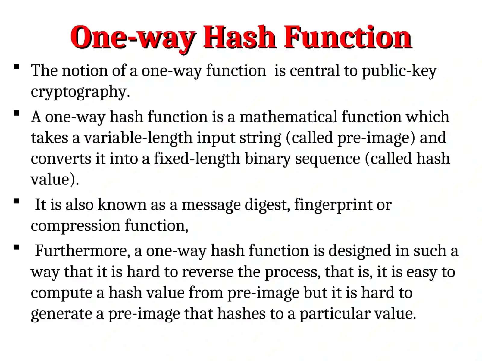 Hash Algorithm 3