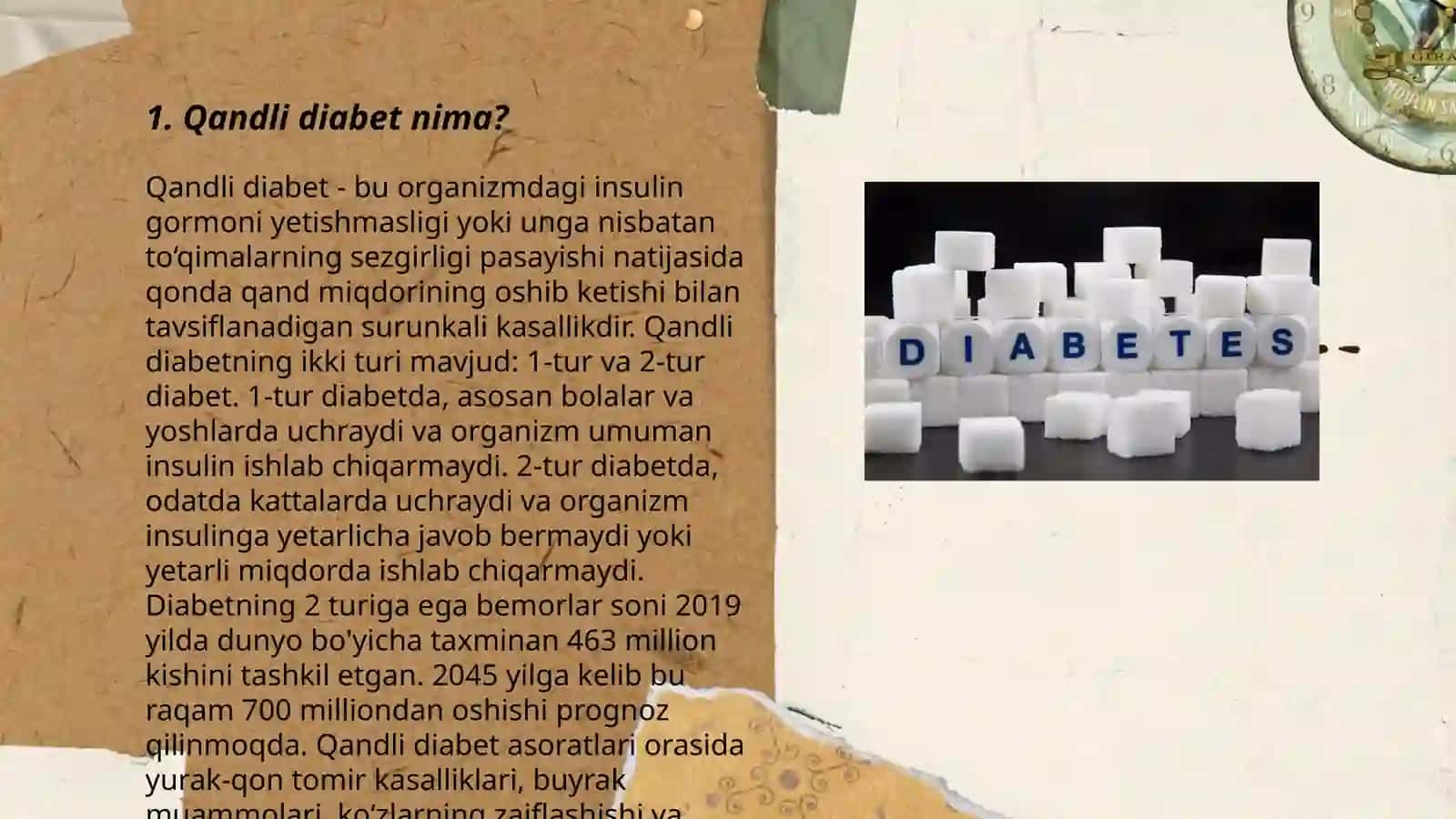Qandli diabet 3