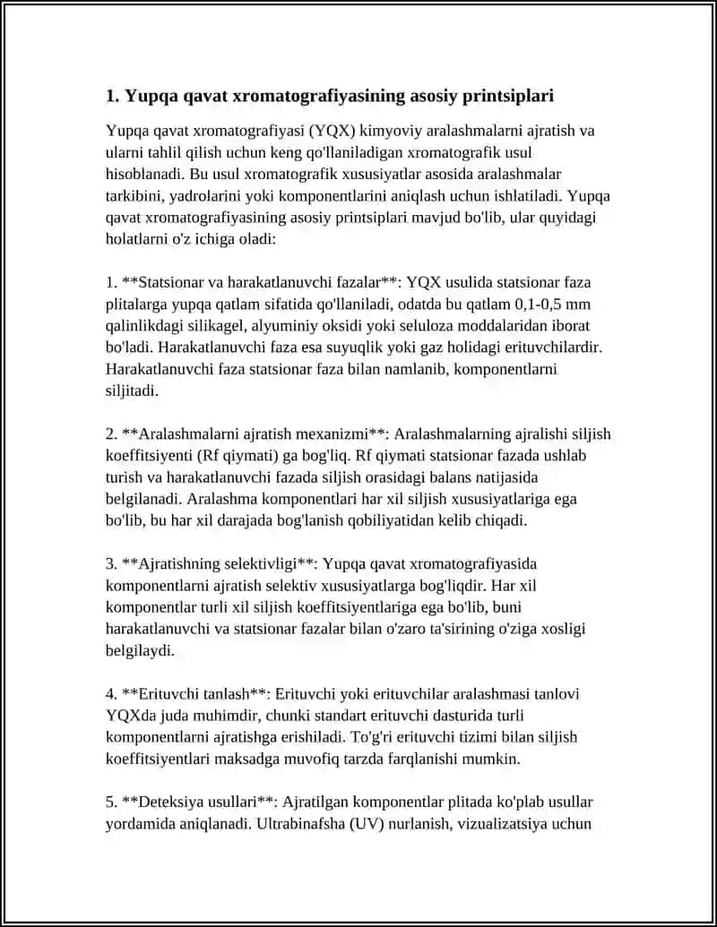 YUPQA QAVAT XROMATOGRAFIYASI 3