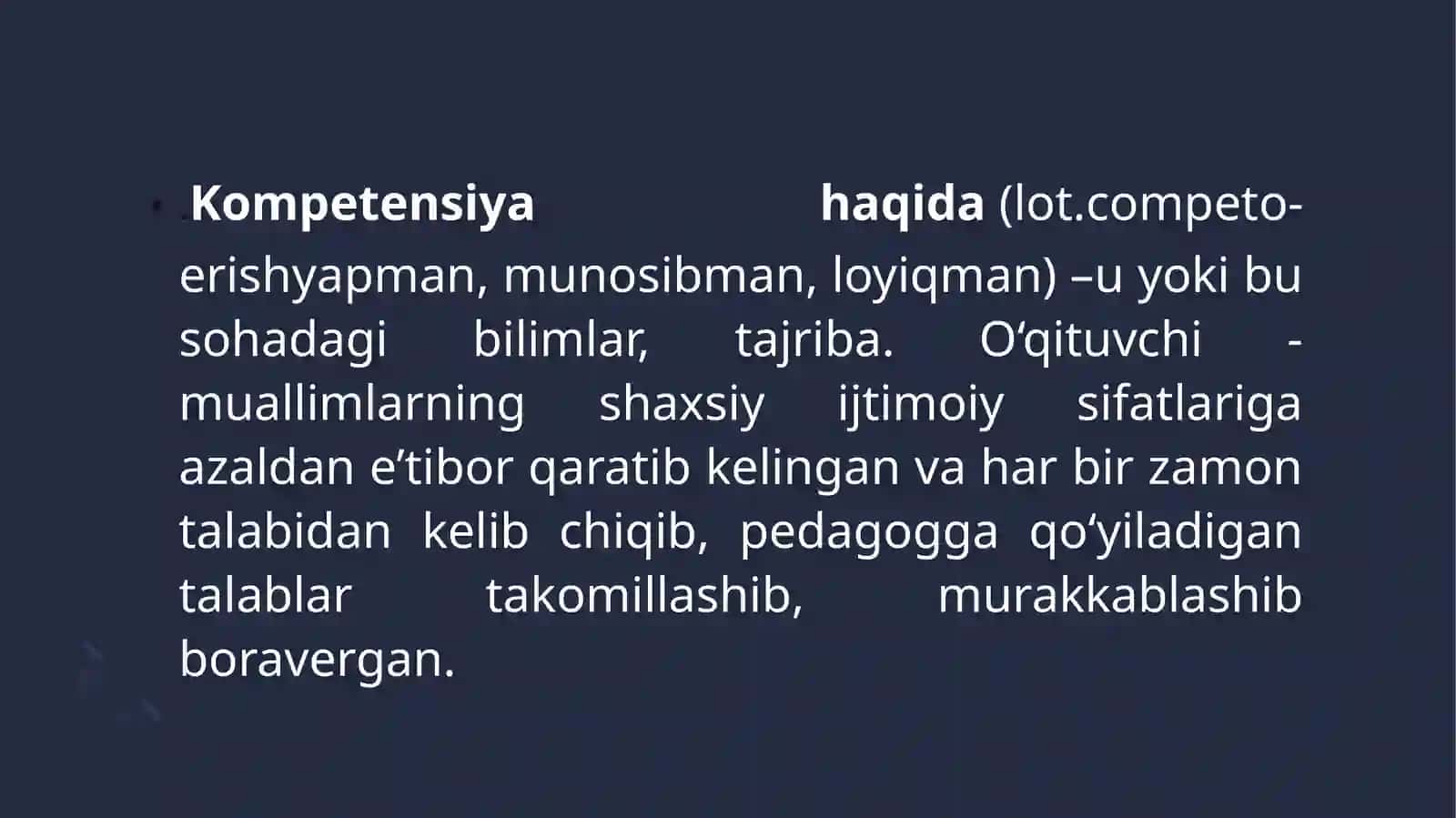 Kompetentlikhaqida tushuncha 3