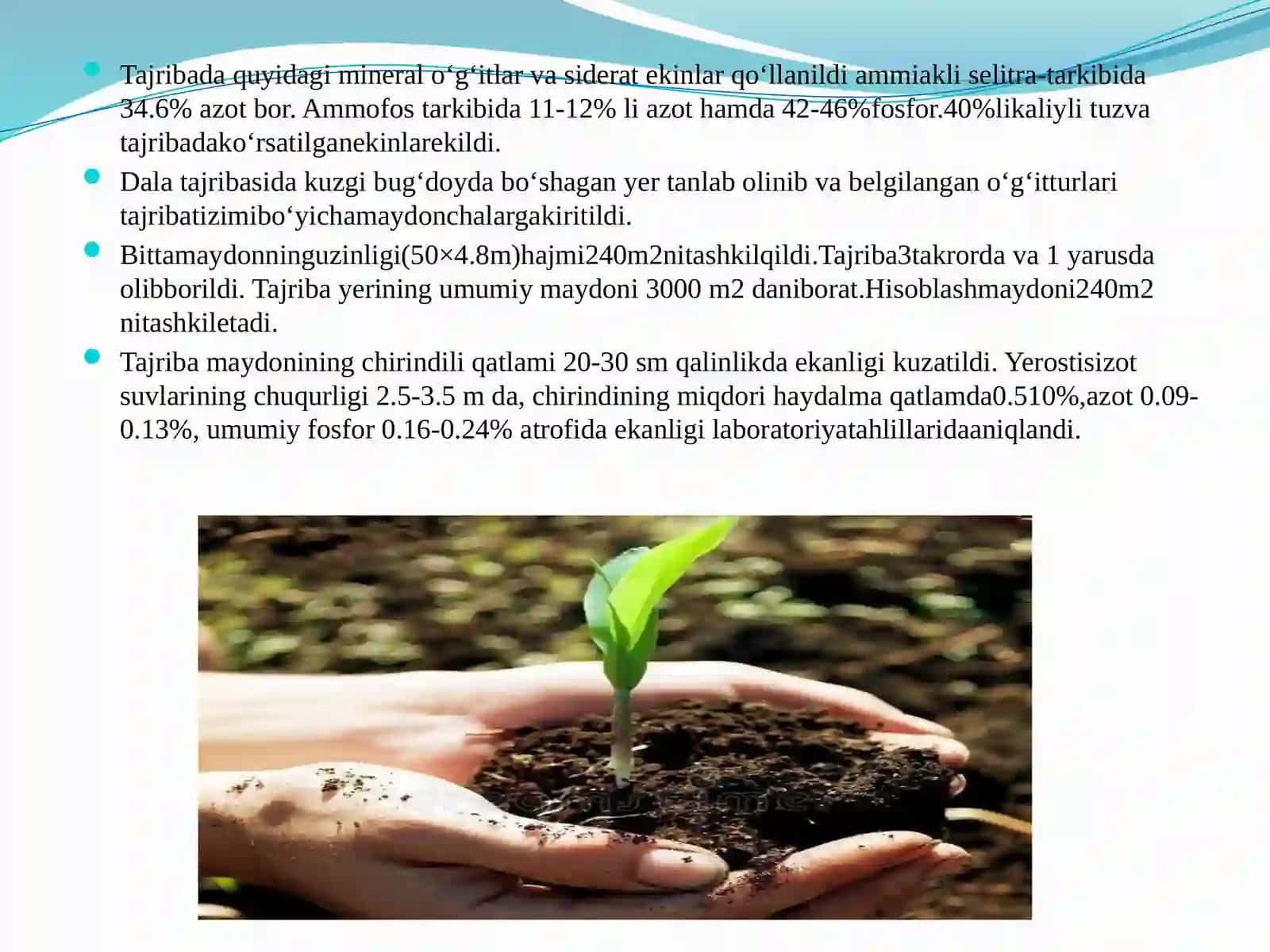 Agrokimyo va agrotuproqshunoslik 3