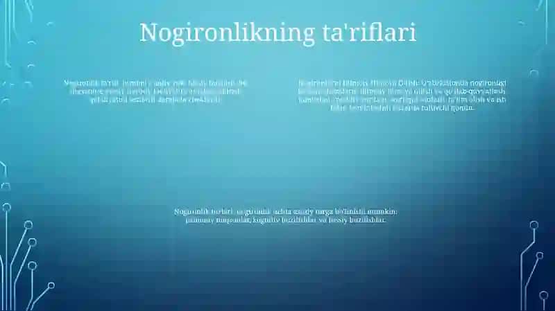 Nogironlarni Ijtimoiy Himoya Qilish 3