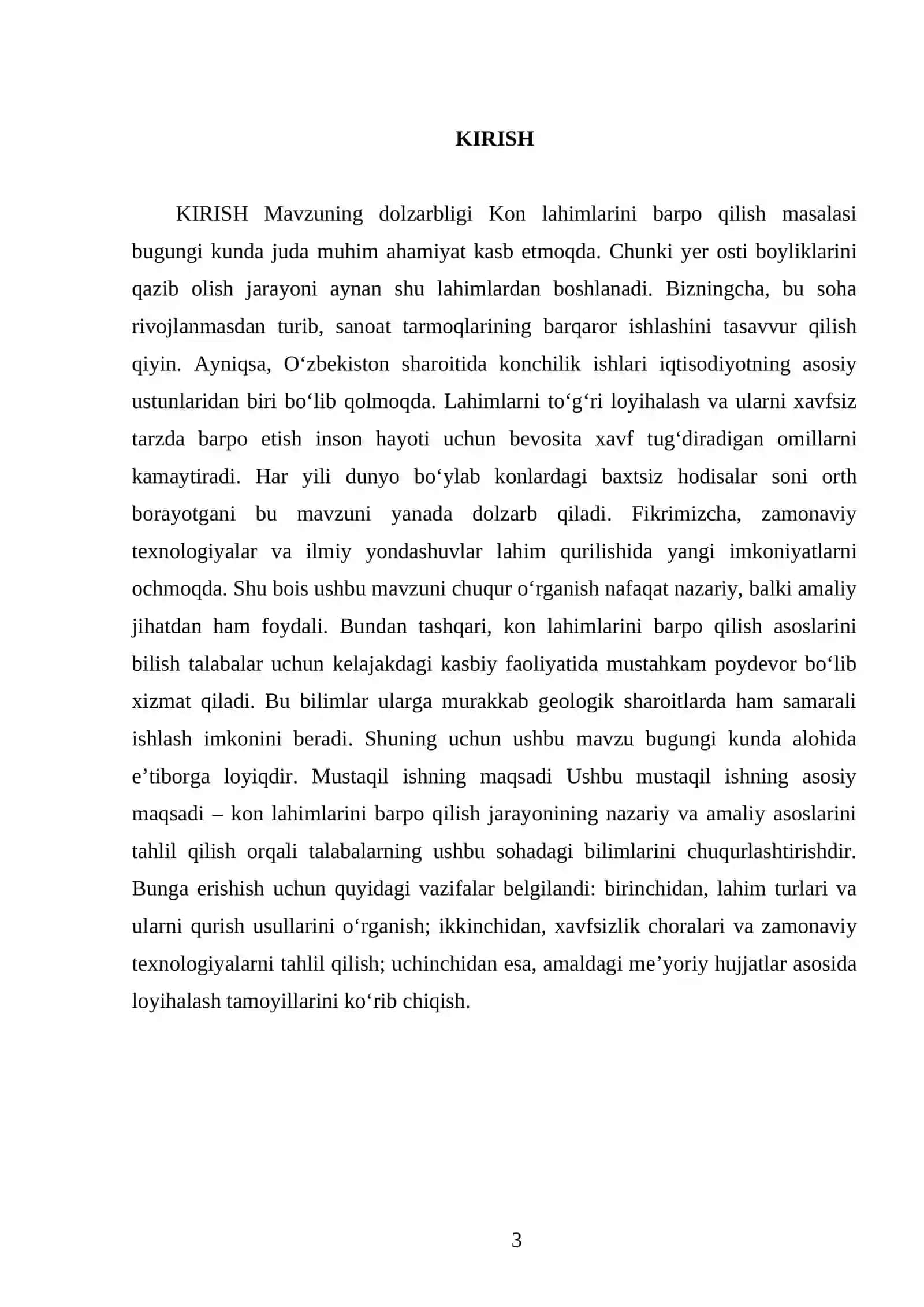 Kon lahimlarini barрo qilish asoslari 3