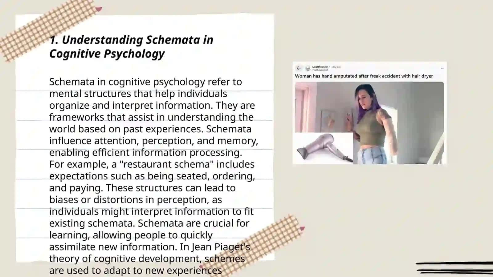 Understanding Schemata in Cognitive Psychology 3