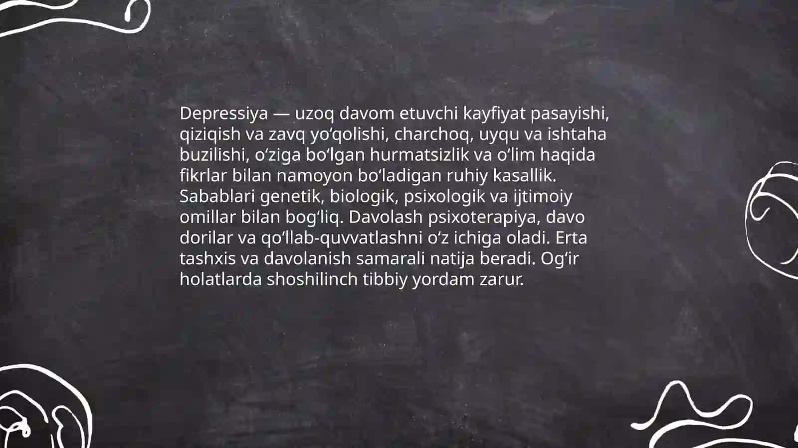Psixologik kasalliklar 3