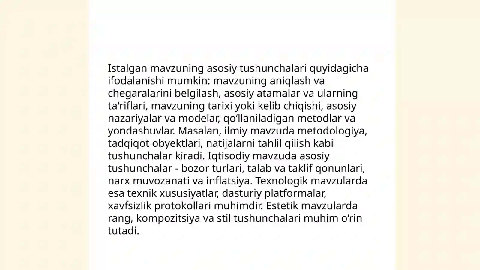 Istalgan mavzuda boʻlaversin 3