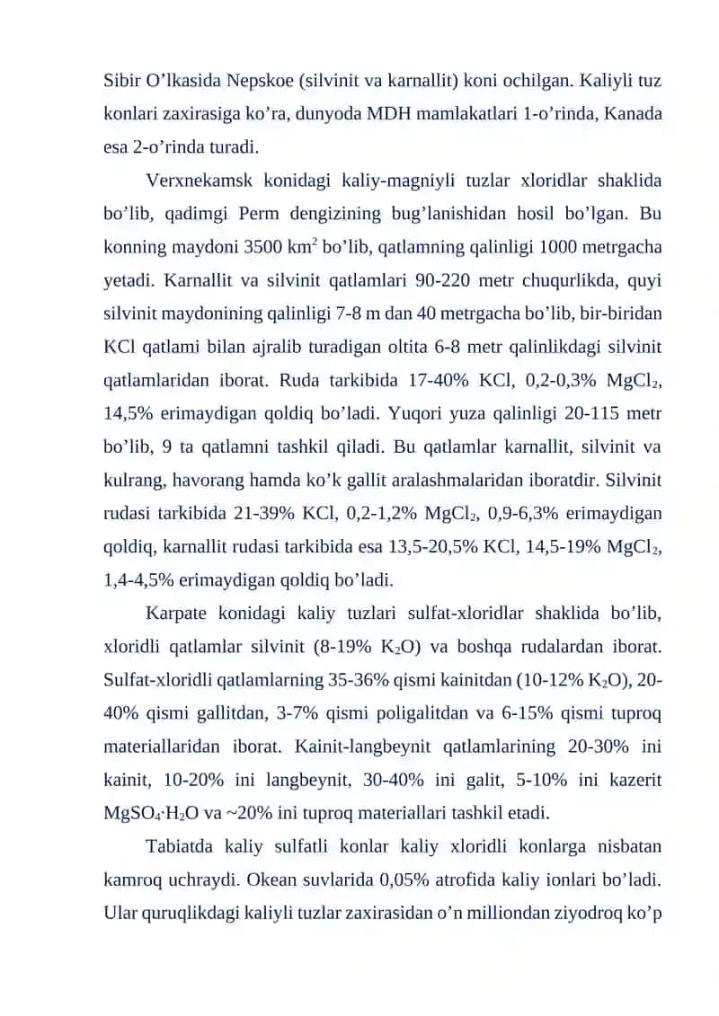 Kaliyli tuzlar xomashyosi 3