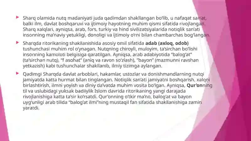 Sharq olamidagi tarixiy va ilmiy munosabatlar 3
