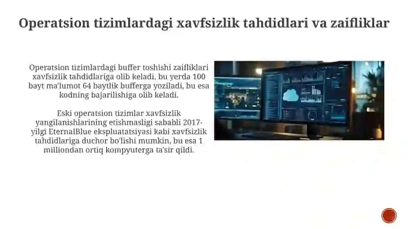 Operatsion tizimlarda xavszlik masalalari 3