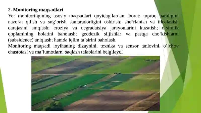 Yermonitoringining axborot-texnik vositalari taminoti 3