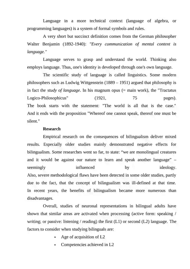 BILINGUALISM 3