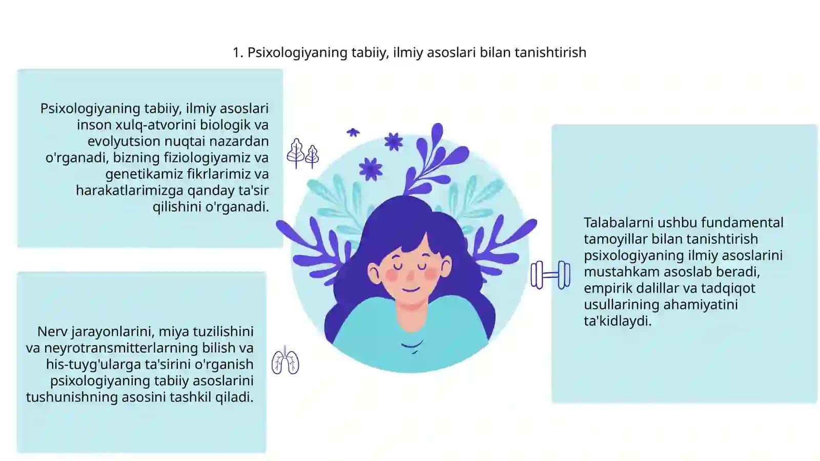 Psixologiya fanining tabiiy, ilmiy asoslari 3