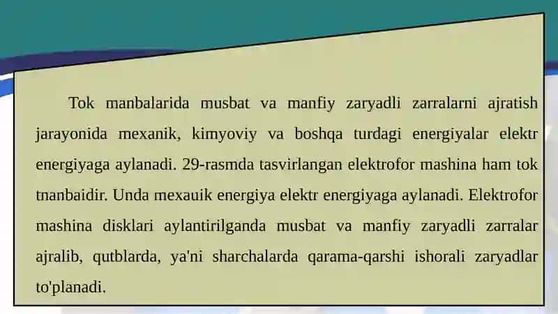 Tok manbai haqida tushuncha 3