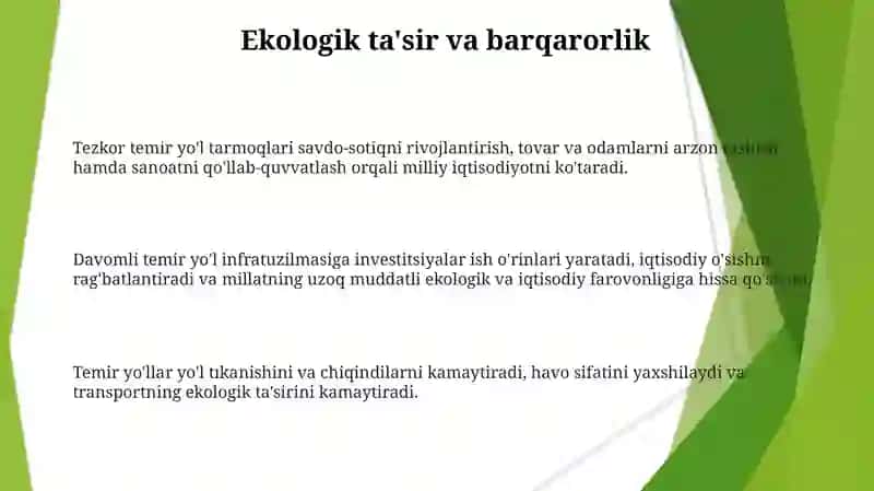 Temir yo'larni davlat iqsodiyotididagi o'rni 3