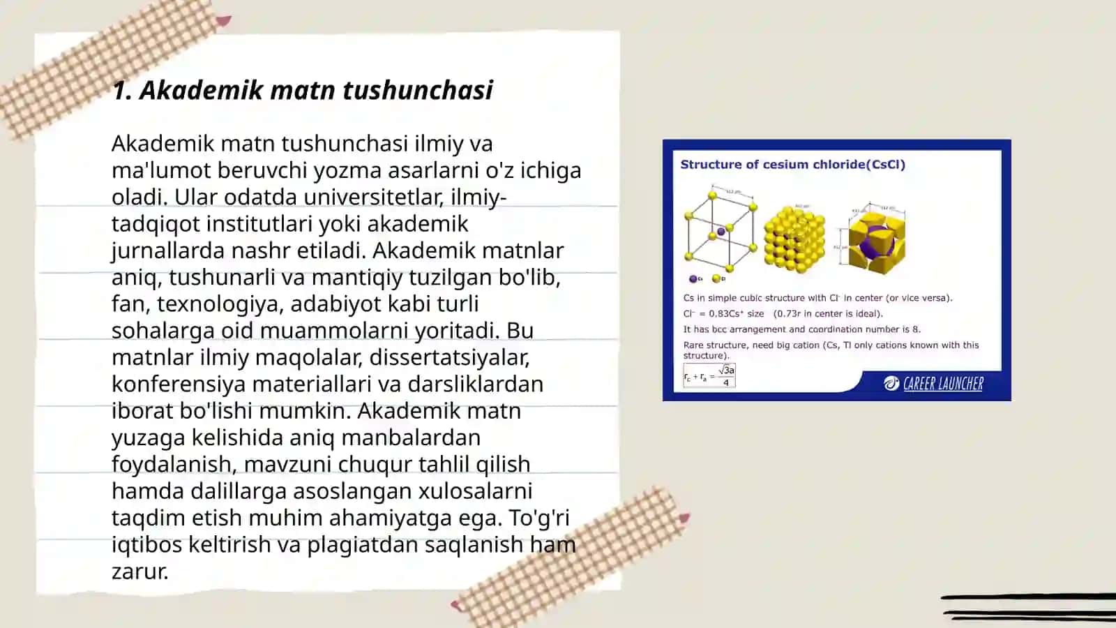 Akademik matn va uning tarkibiy tuzilishi 3