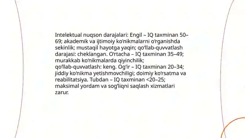 Intelektual nuqsonli bolalar kategoriyalari 3