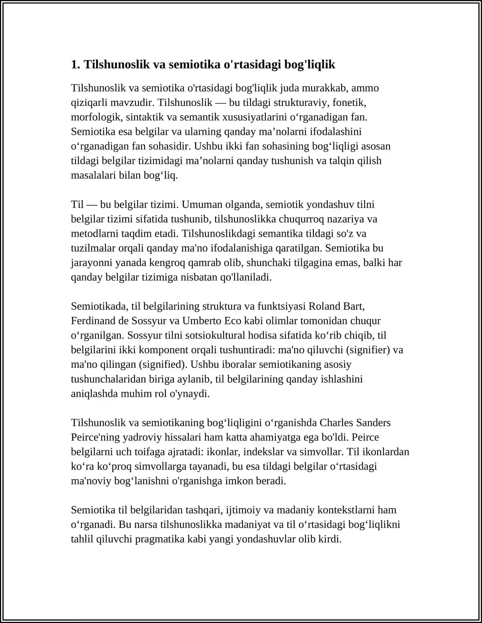 TILSHUNOSLIK VA SEMIOTIKA 3