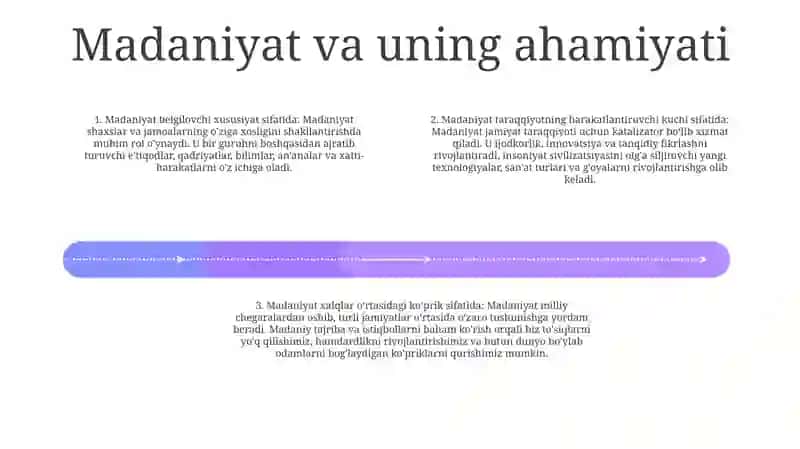 Besh Tashabbus Va Uni Yuksak Madaniyatni Taminlashdagi O'Rni 3