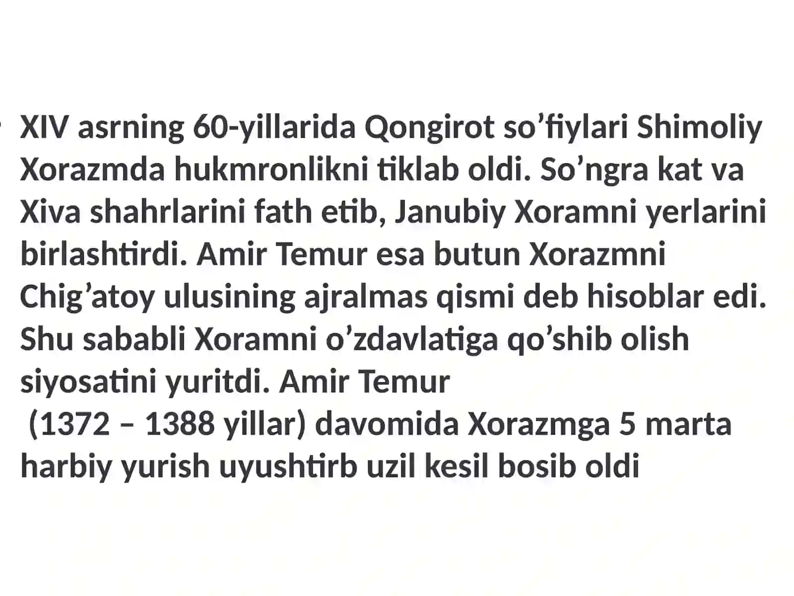 Amir Temurning harbiy yurishlari 3
