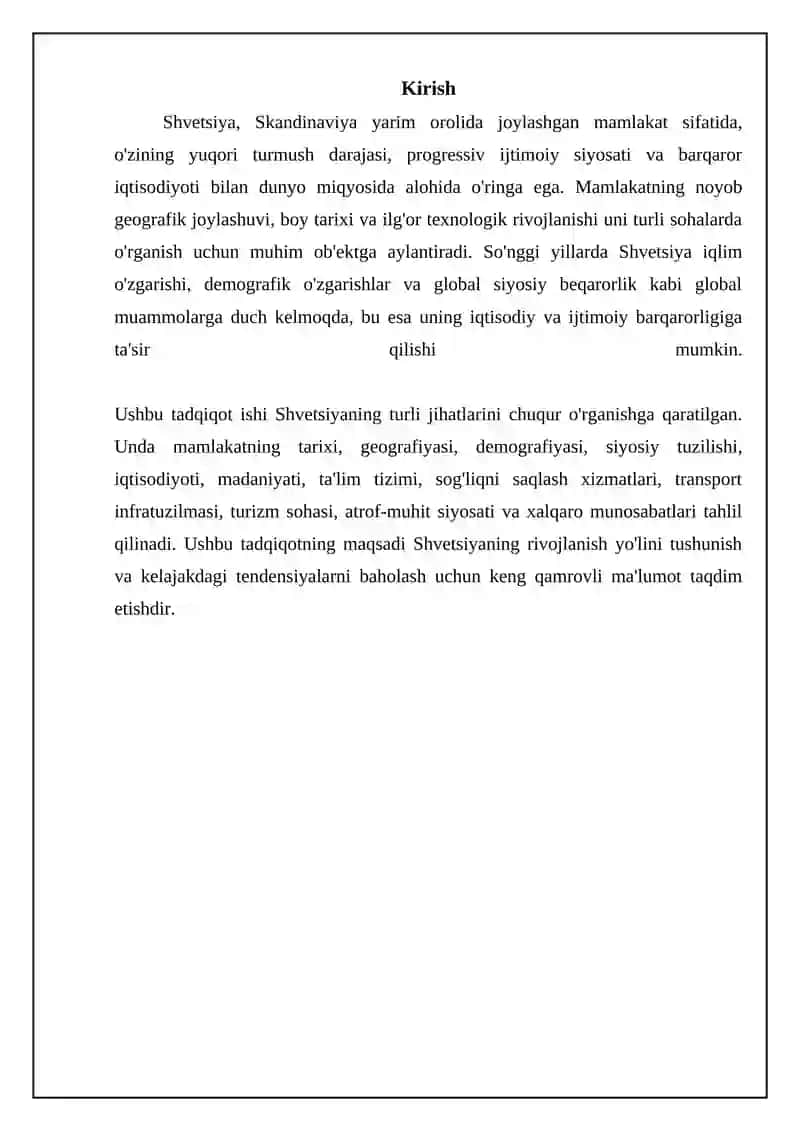 Shvetsiya: Tarix va Geografiya 3